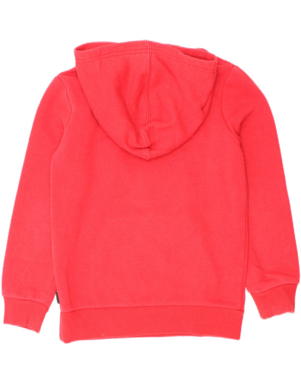 Converse Boys Graphic Hoodie Jumper 3-4 Years Red Cotton