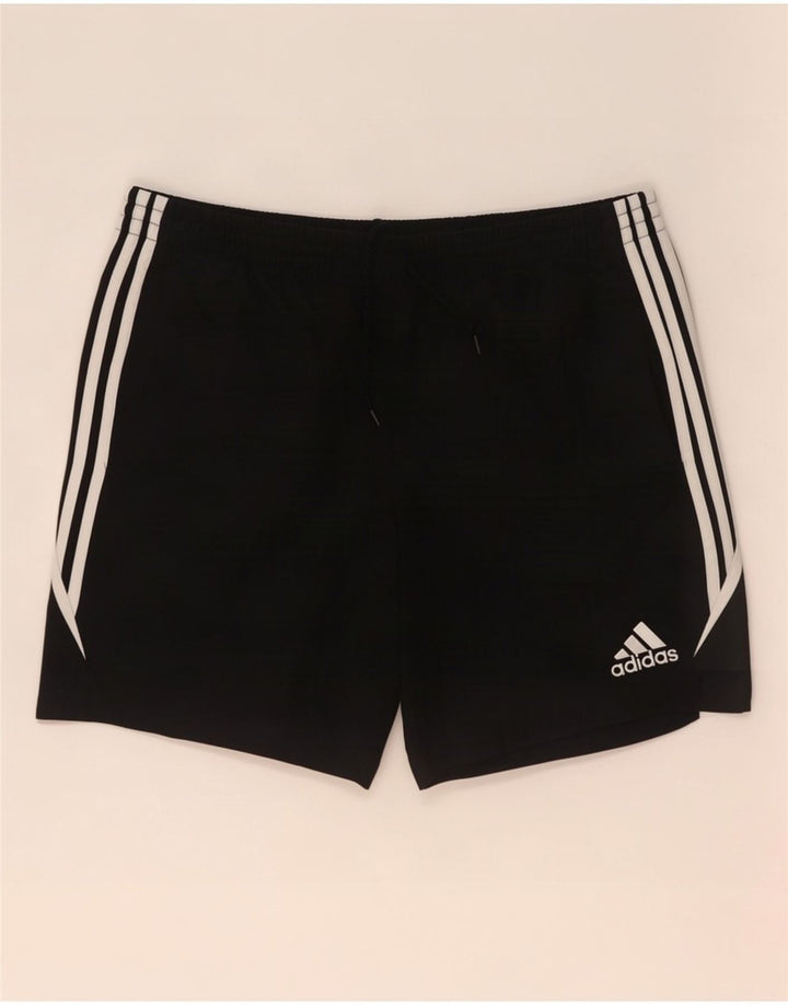 Adidas Mens Sport Shorts Large Black Colourblock Polyester