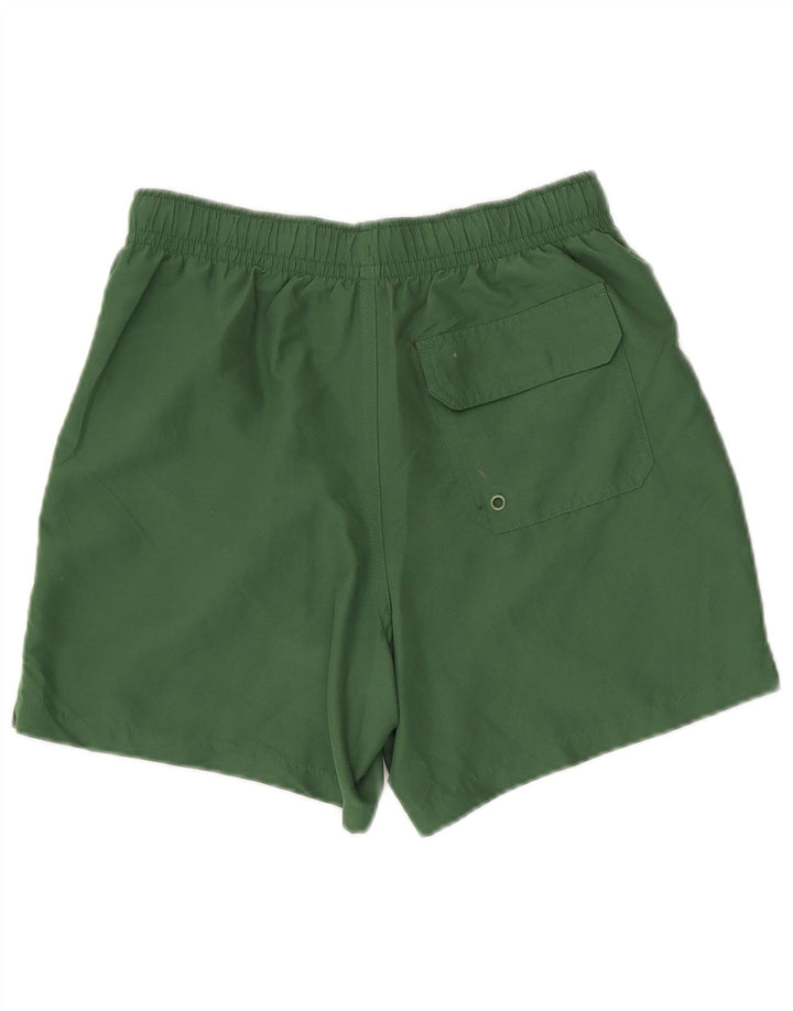 Marks & Spencer Mens Swimming Shorts Small  Green Polyester
