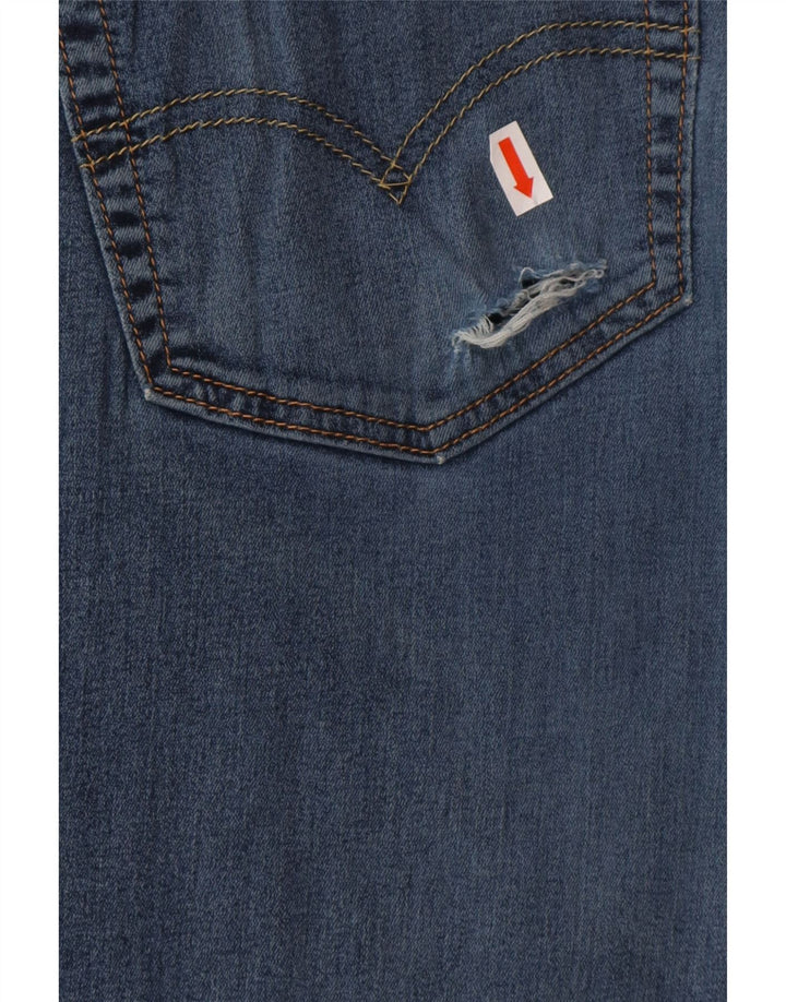 LEVI'S Mens 511 Slim Jeans W33 L32 Blue Cotton