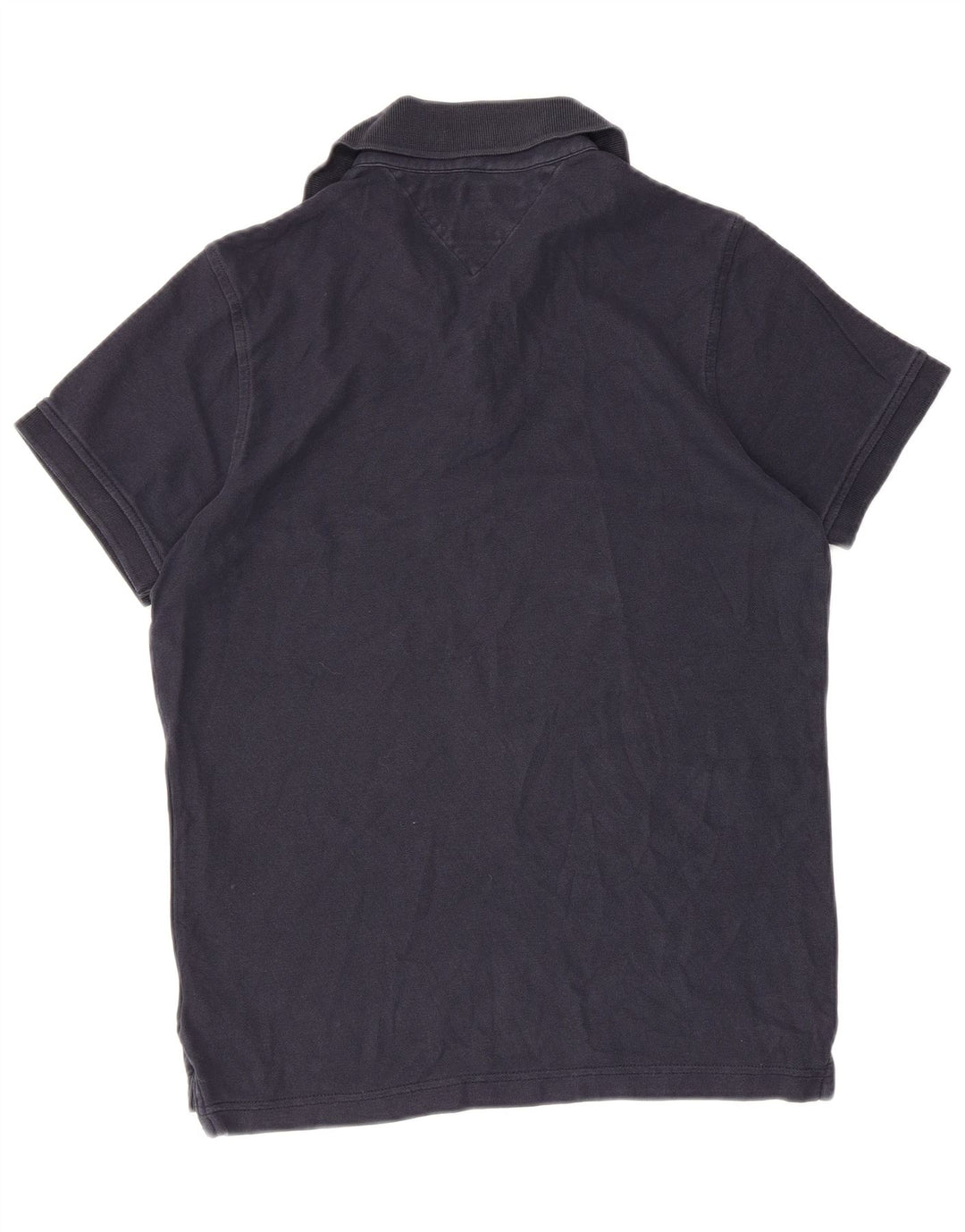 TOMMY HILFIGER Mens Slim Fit Polo Shirt Small Navy Blue