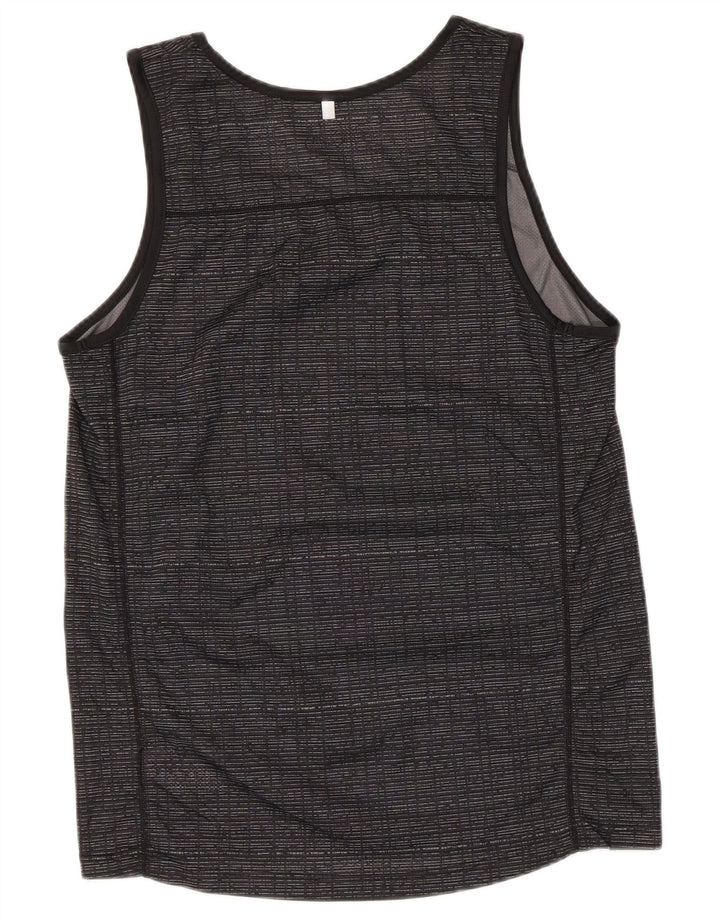 Russell Athletic Mens Vest Top UK 34/36 Small Grey Flecked Polyester