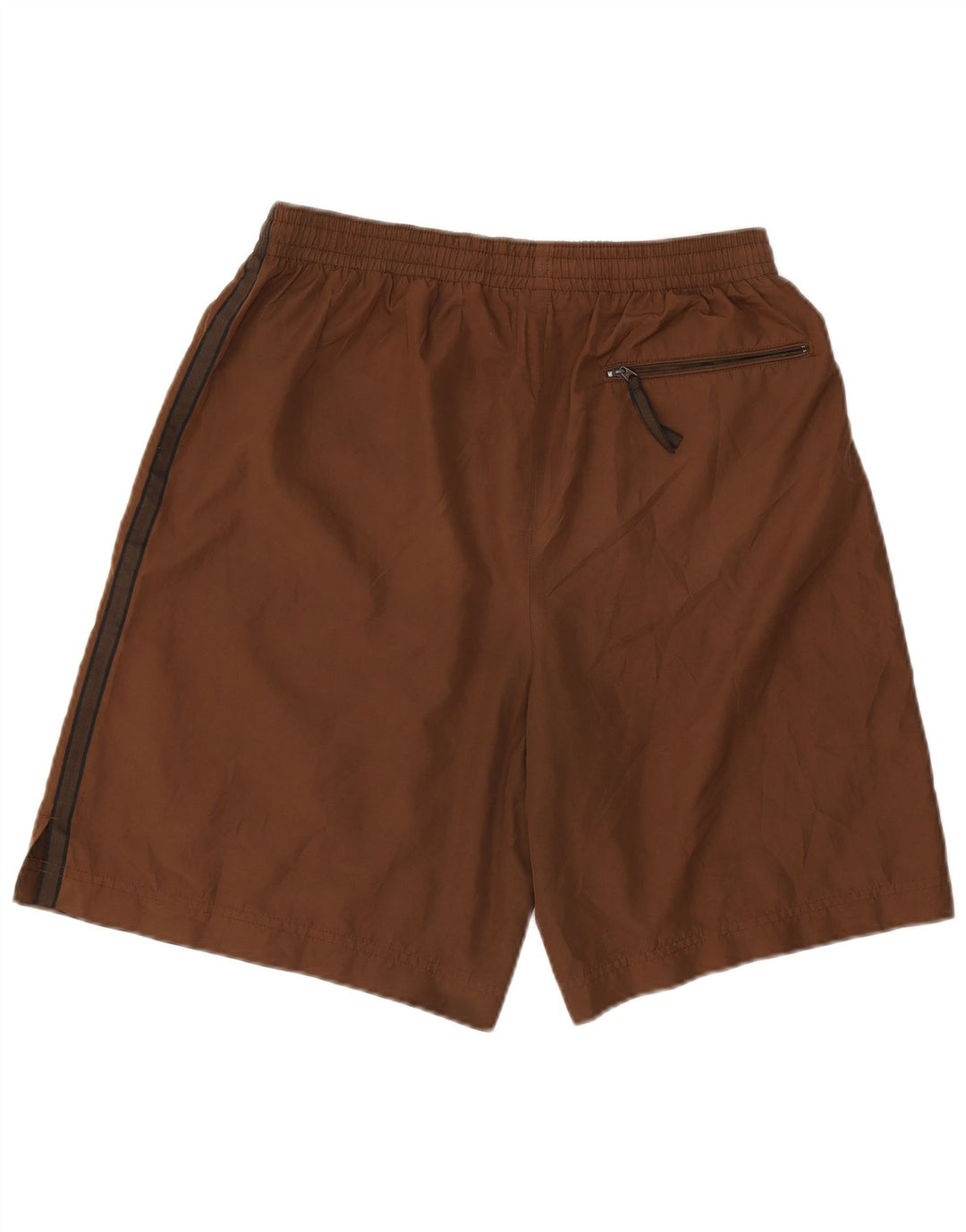 NIKE Mens Sport Shorts UK 39/41 Medium  Brown Polyester