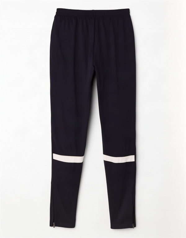 Nike Mens Dri Fit Tracksuit Trousers Large Navy Blue Colourblock Polyester