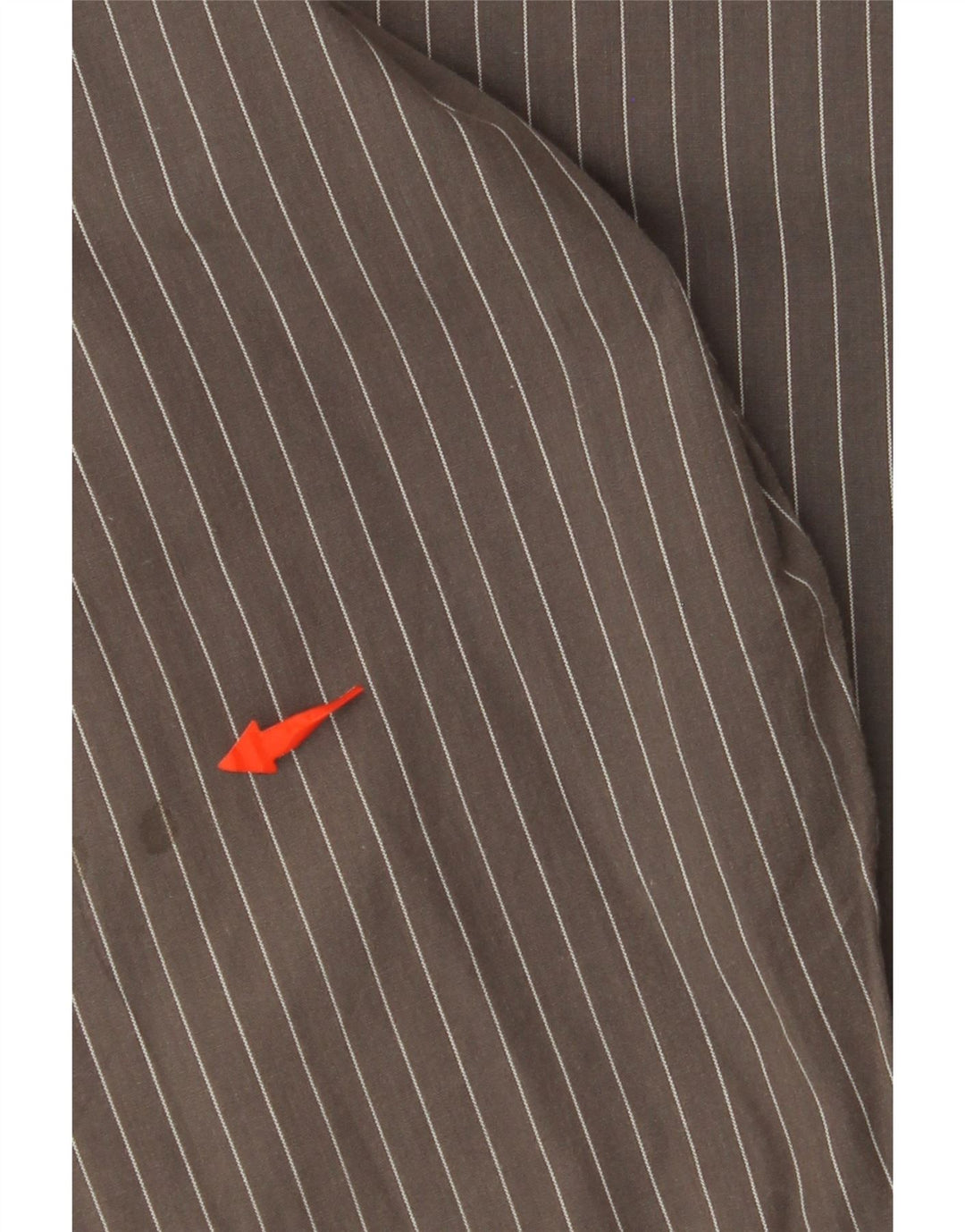 TOM TAILOR Mens Shirt XL Grey Pinstripe Cotton