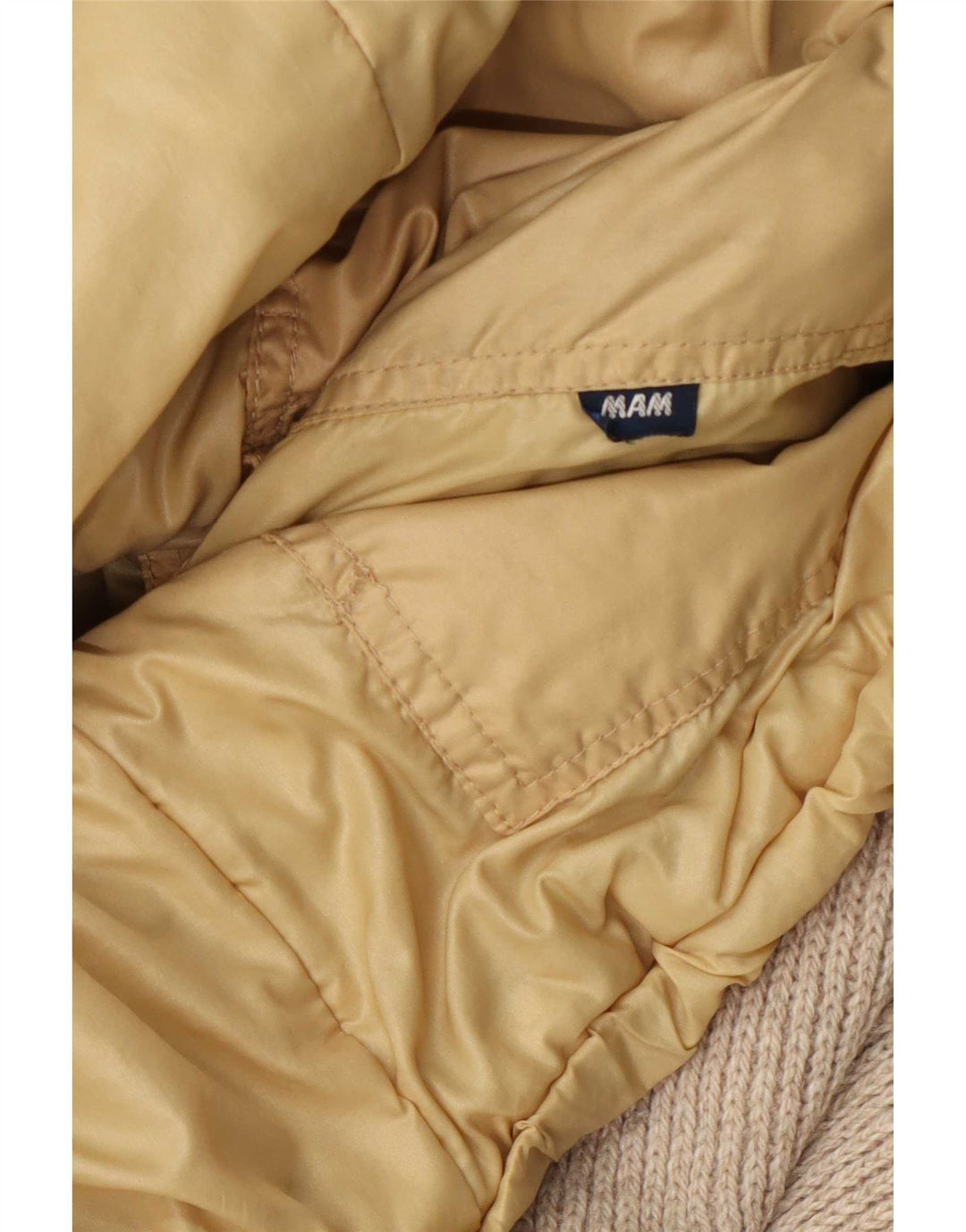 Vintage Mens Reversible Bomber Jacket UK 36 Small Beige