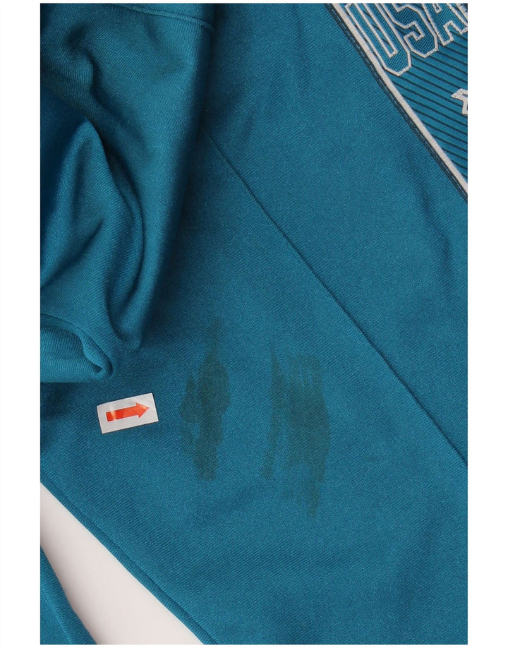 CHAMPION Mens Graphic Tracksuit Trousers Small  Blue