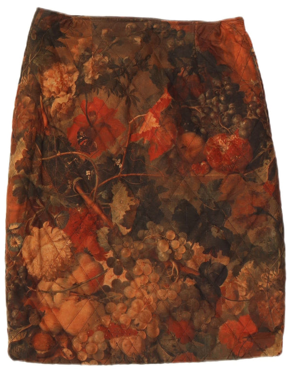 Fiorella Rubino Womens High Waist Pencil Skirt UK 14 Large W28 Multicoloure