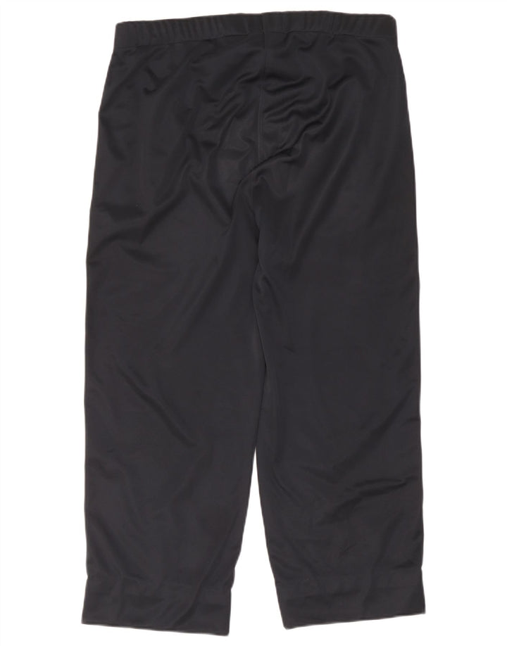Lotto Mens Crop Tracksuit Trousers Medium Navy Blue Polyester