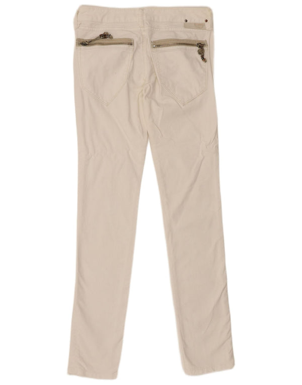 Diesel Girls Super Skinny Jeans 13-14 Years W28 L32 White Cotton