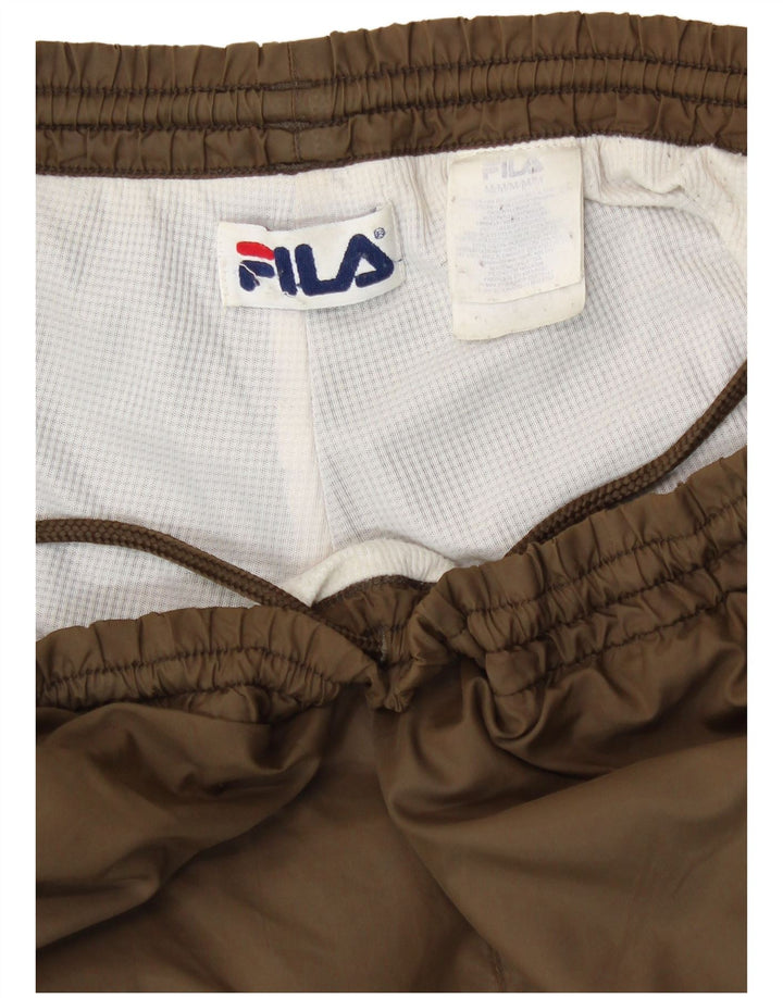 Fila Mens Tracksuit Trousers Medium  Khaki Polyamide