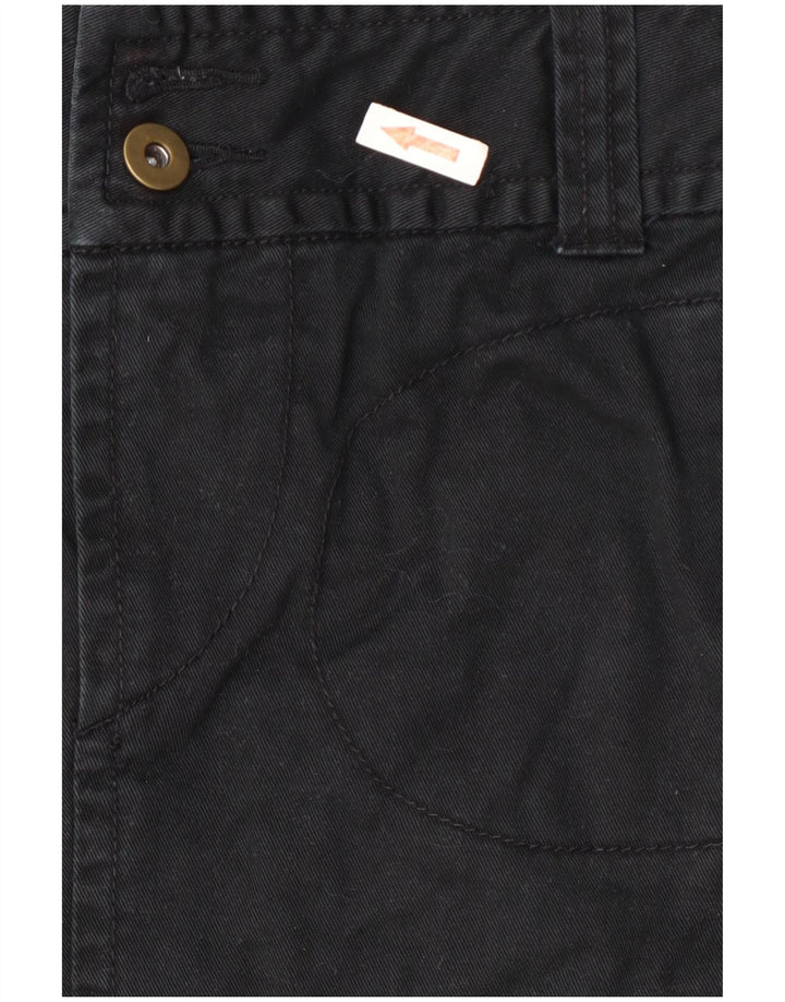 Benetton Womens Mini Cargo Skirt W28 Medium Navy Blue