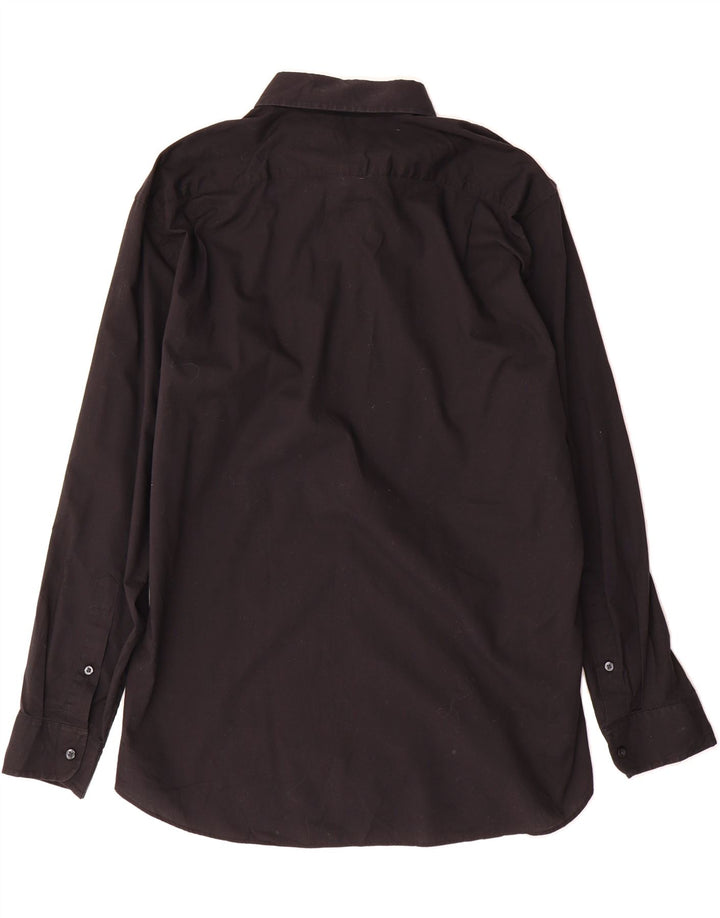 DOCKERS Mens Shirt Size 16 1/2 Large Black Vintage Dockers and Second-Hand Dockers from Messina Hembry 