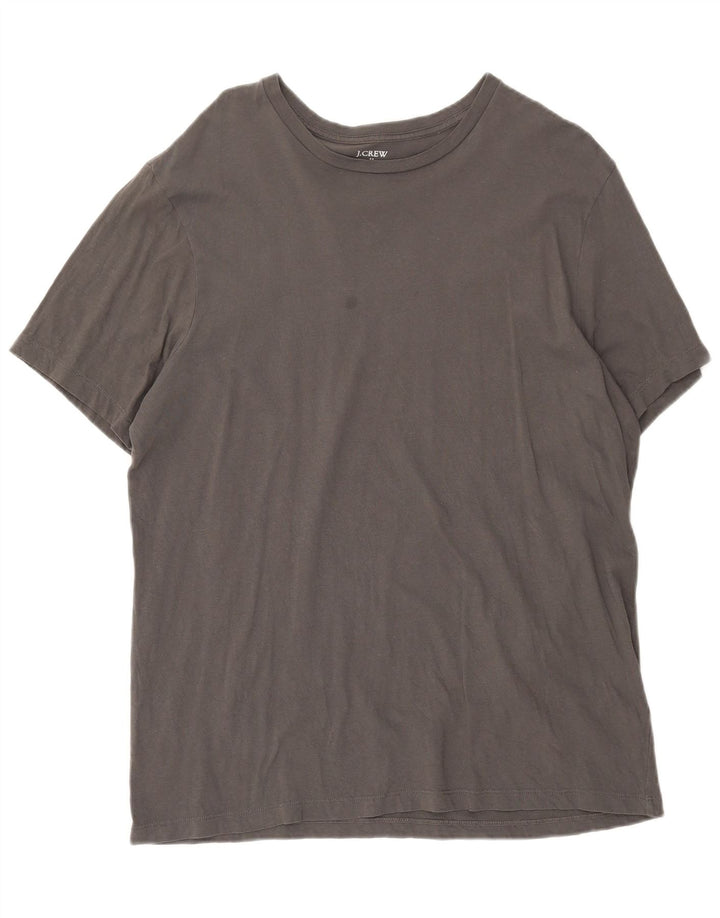 J. CREW Mens T-Shirt Top XL Grey Cotton