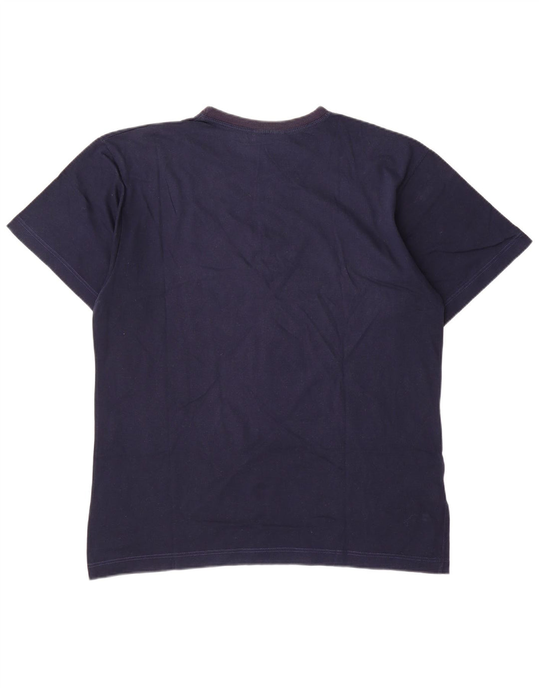 AUSTRALIAN L'ALPINA Mens Graphic T-Shirt Top IT 52 Large Navy Blue Cotton