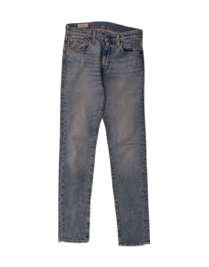 LEVI'S Womens Slim Jeans W28 L32 Blue Cotton Vintage Levi's and Second-Hand Levi's from Messina Hembry 