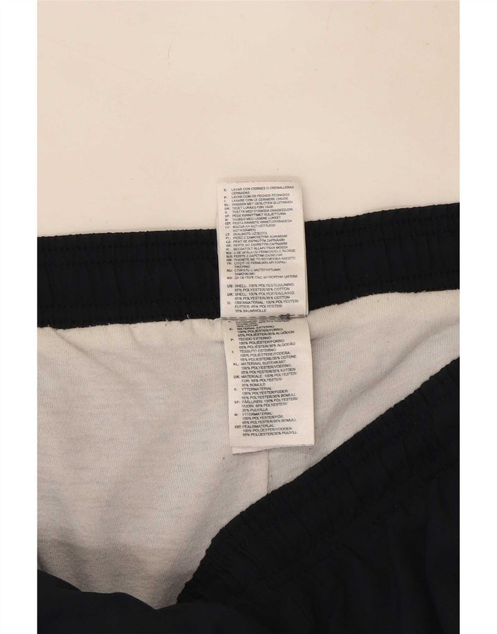 Adidas Mens Tracksuit Trousers Joggers Medium Navy Blue Polyester