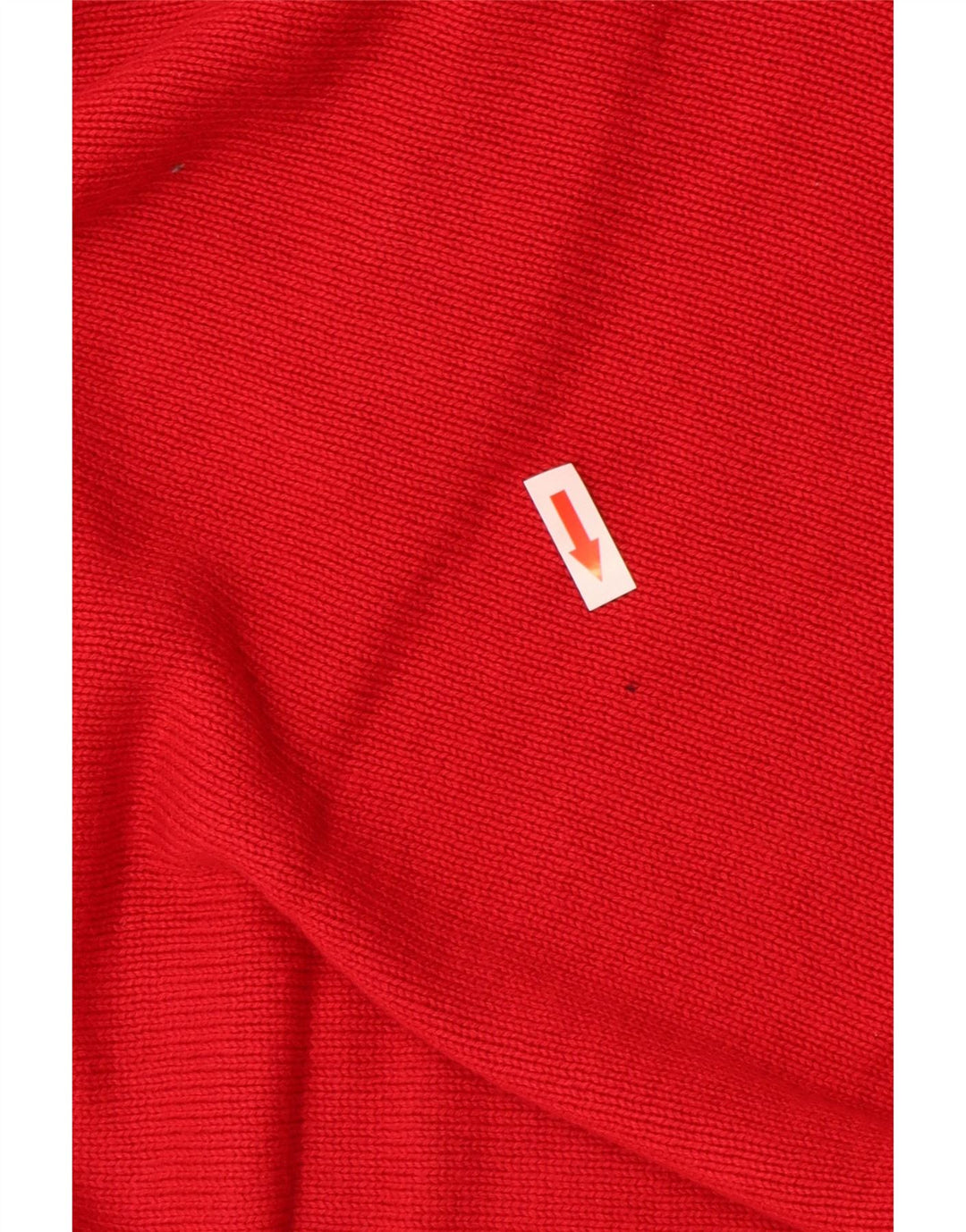 MICHAEL KORS Womens Boat Neck Jumper Sweater UK 16 Large Red Cotton