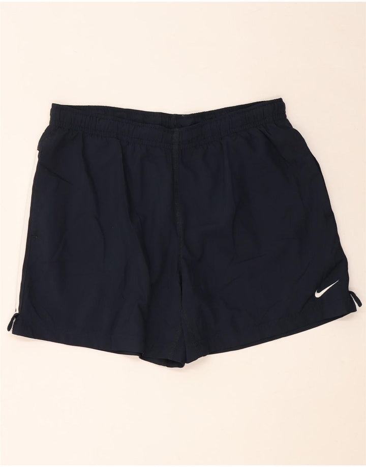 NIKE Mens Dri Fit Sport Shorts XL  Navy Blue Polyester