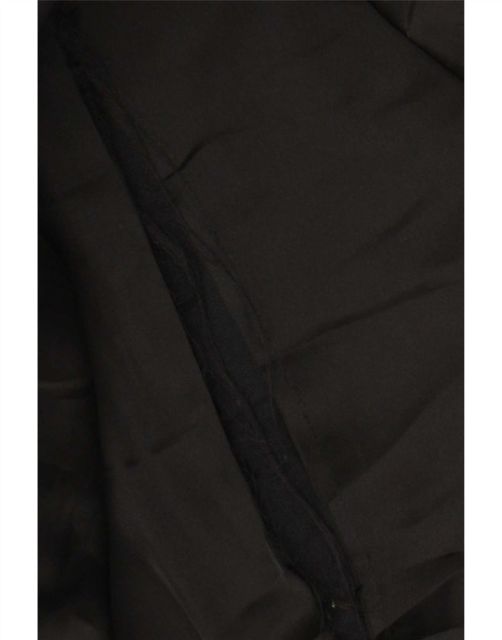 Zara Womens Oversized Overcoat UK 10 Small Black