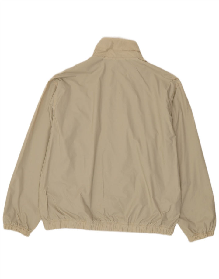 Vuarnet Mens Loose Fit Bomber Jacket UK 40 Large Beige