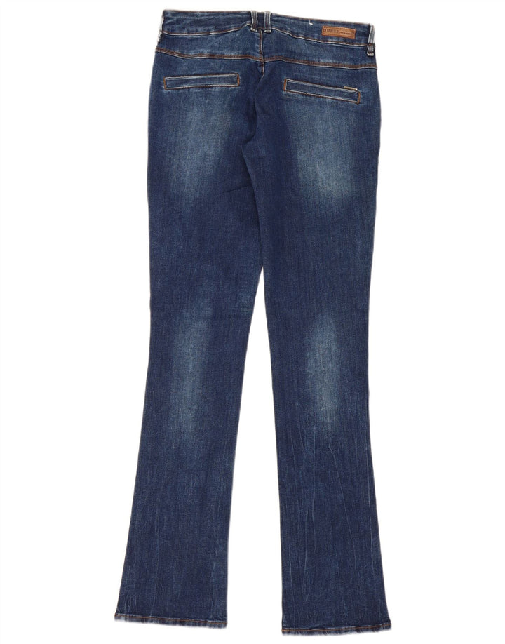 Guess Womens Jade Bootcut Jeans W26 L31 Blue