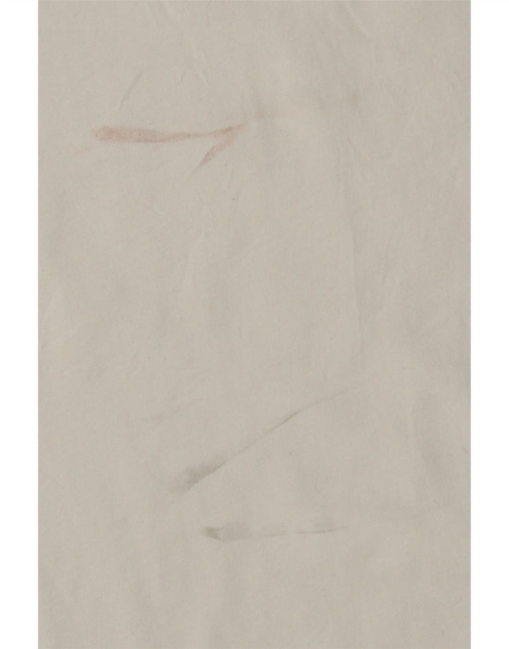 Zara Mens T-Shirt Top Medium White Cotton