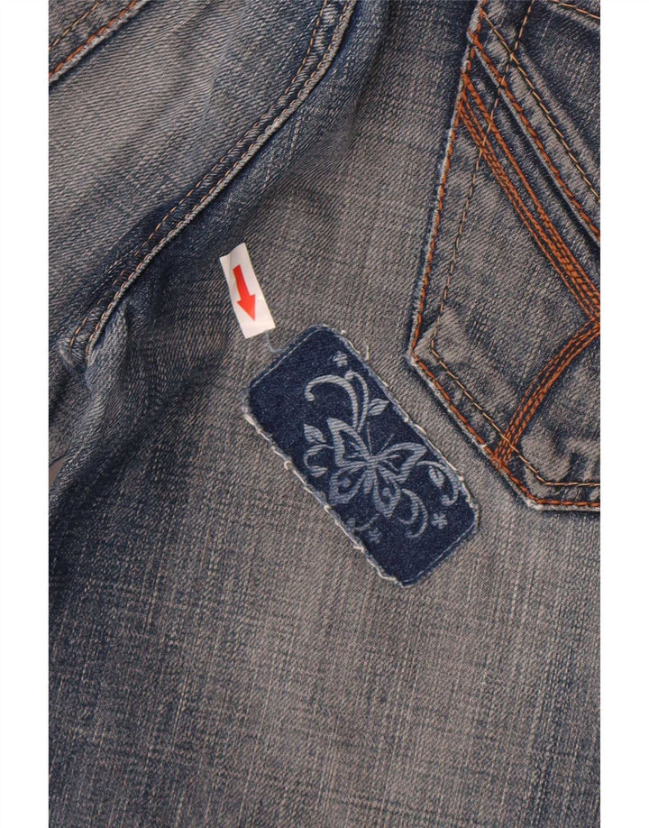 Tommy Hilfiger Womens Bootcut Jeans W28 L34 Blue Cotton