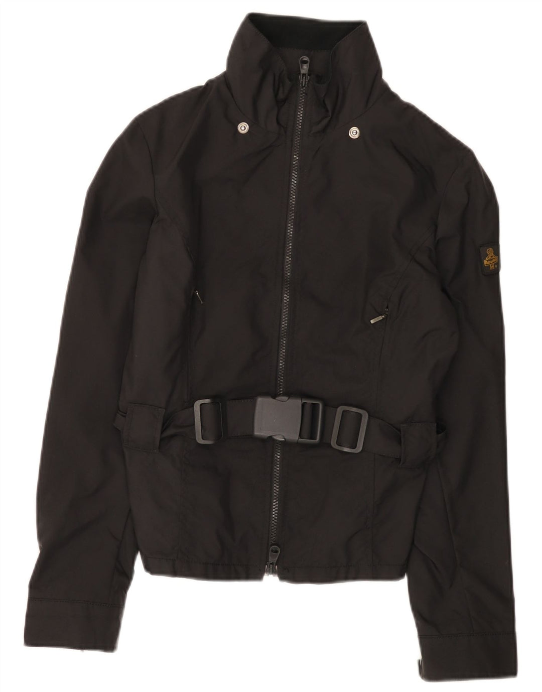 Refrigiwear Womens Bomber Jacket UK 6 XS Black Polyamide