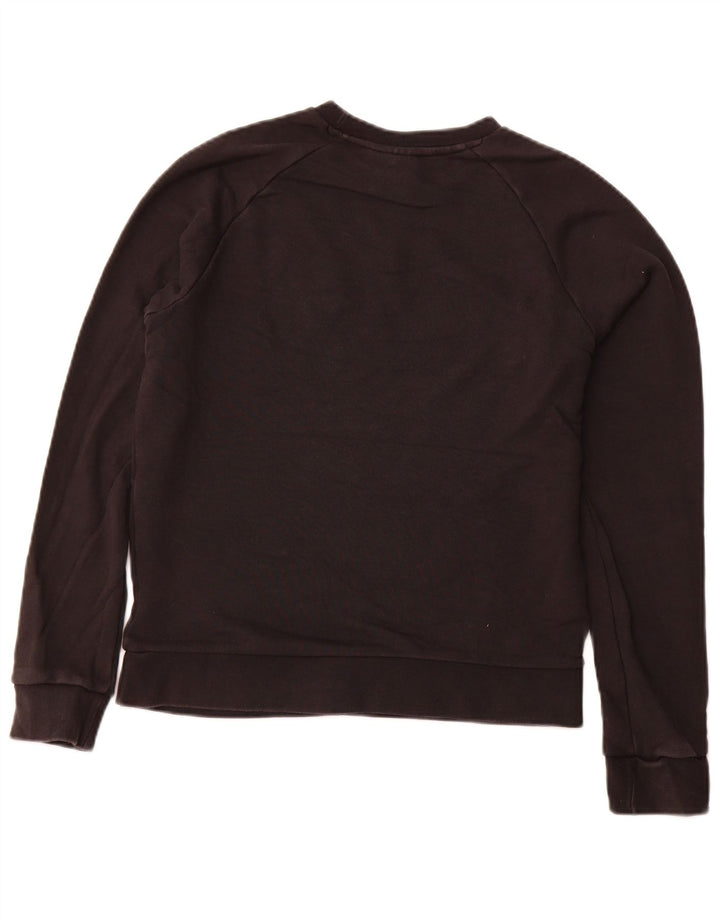 Adidas Womens Sweatshirt Jumper Small Black Cotton