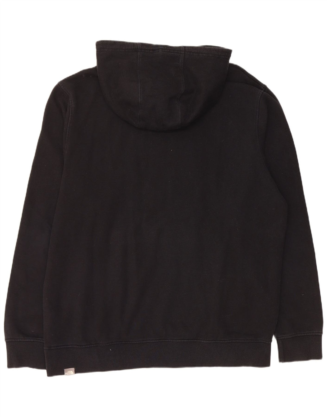 THE NORTH FACE Mens Graphic Hoodie Jumper XL Black Cotton