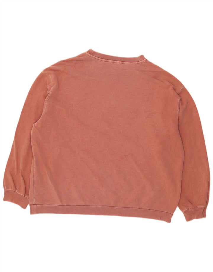 Levi's Womens Oversized Sweatshirt Jumper UK 14 Medium Red Cotton
