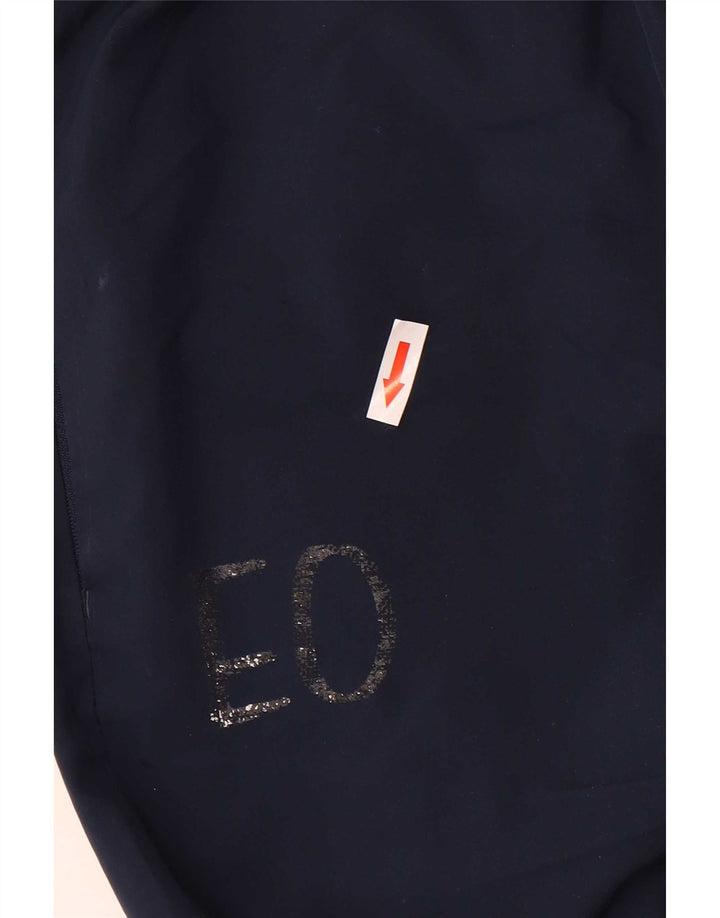 Nike Mens Dri Fit Tracksuit Trousers Large Navy Blue Polyester