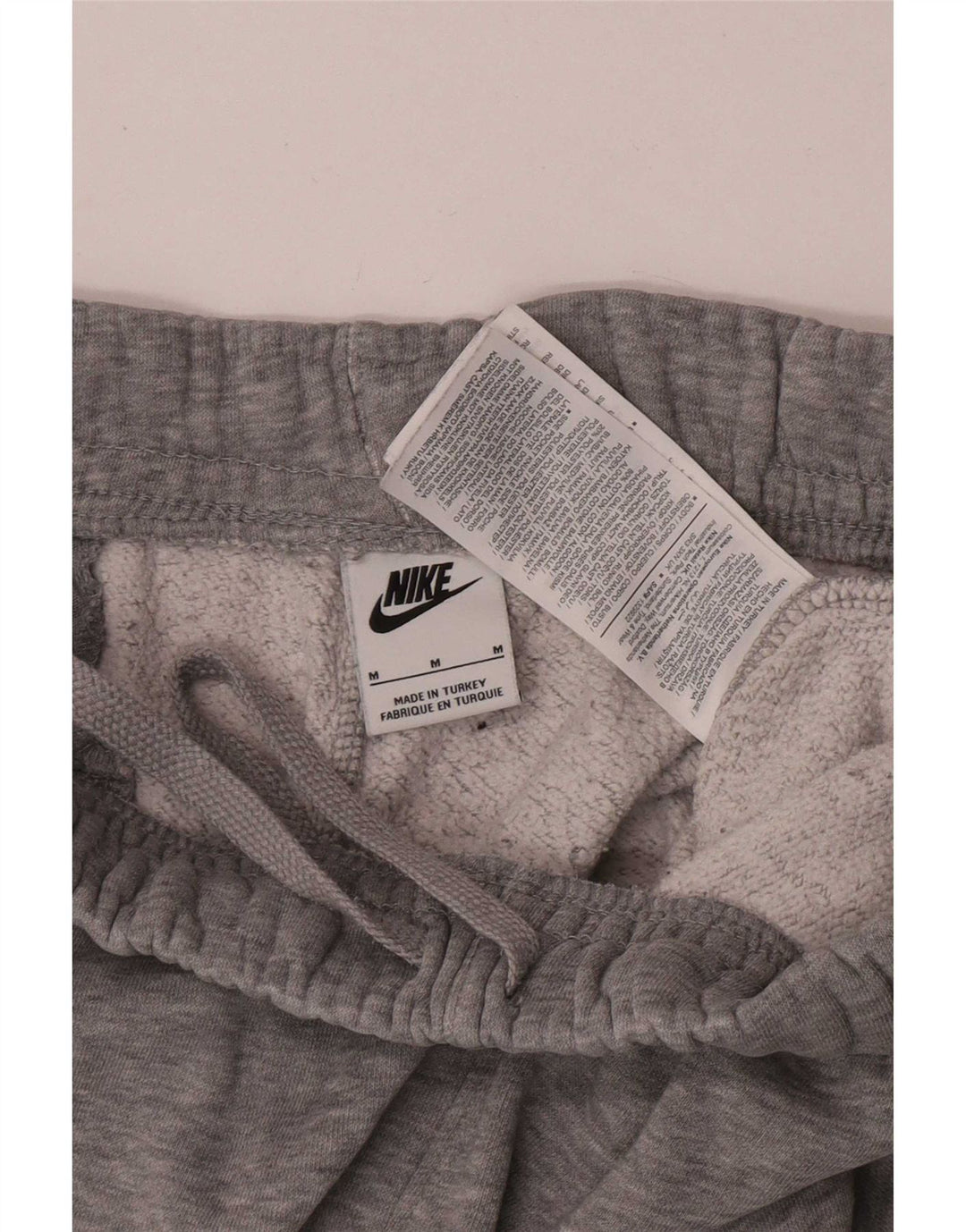 Nike Mens Tracksuit Trousers Joggers Medium Grey Flecked Cotton