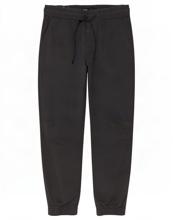 Zara Mens Joggers Chino Trousers Small W30 L28 Grey Cotton