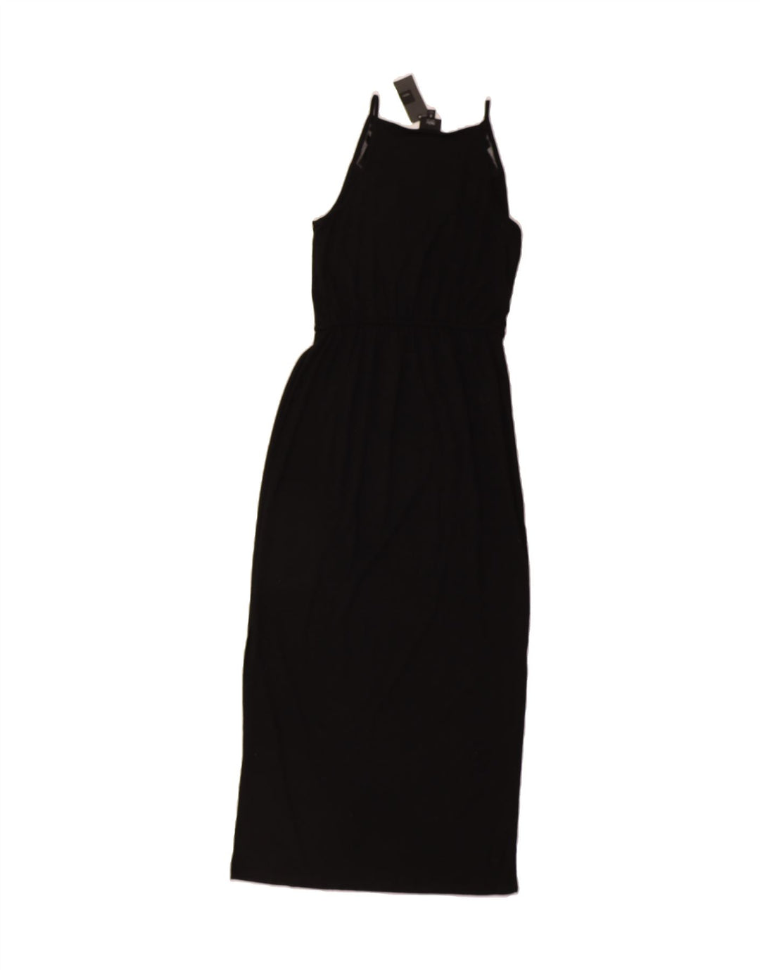 MOSSIMO Womens Sleeveless Maxi Dress UK 10 Small Black Polyester Vintage Mossimo and Second-Hand Mossimo from Messina Hembry 