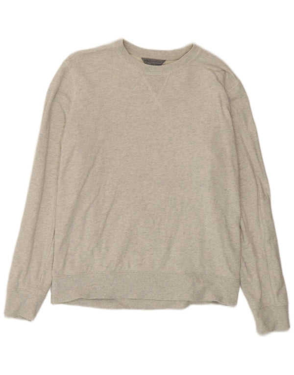 Marks & Spencer Mens Sweatshirt Jumper Medium Grey Cotton