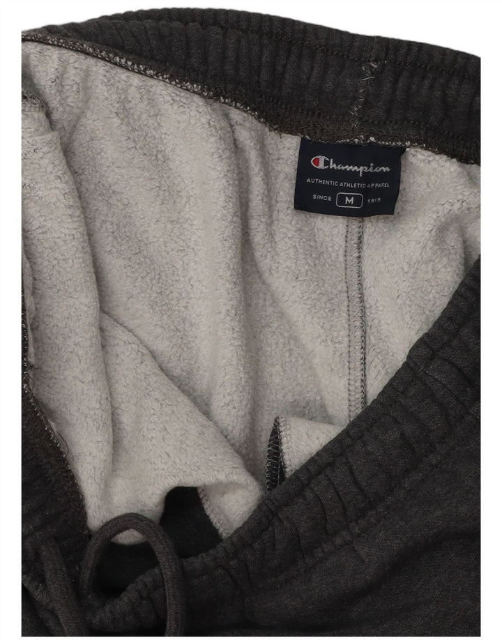 Champion Mens Tracksuit Trousers Joggers Medium  Grey Cotton