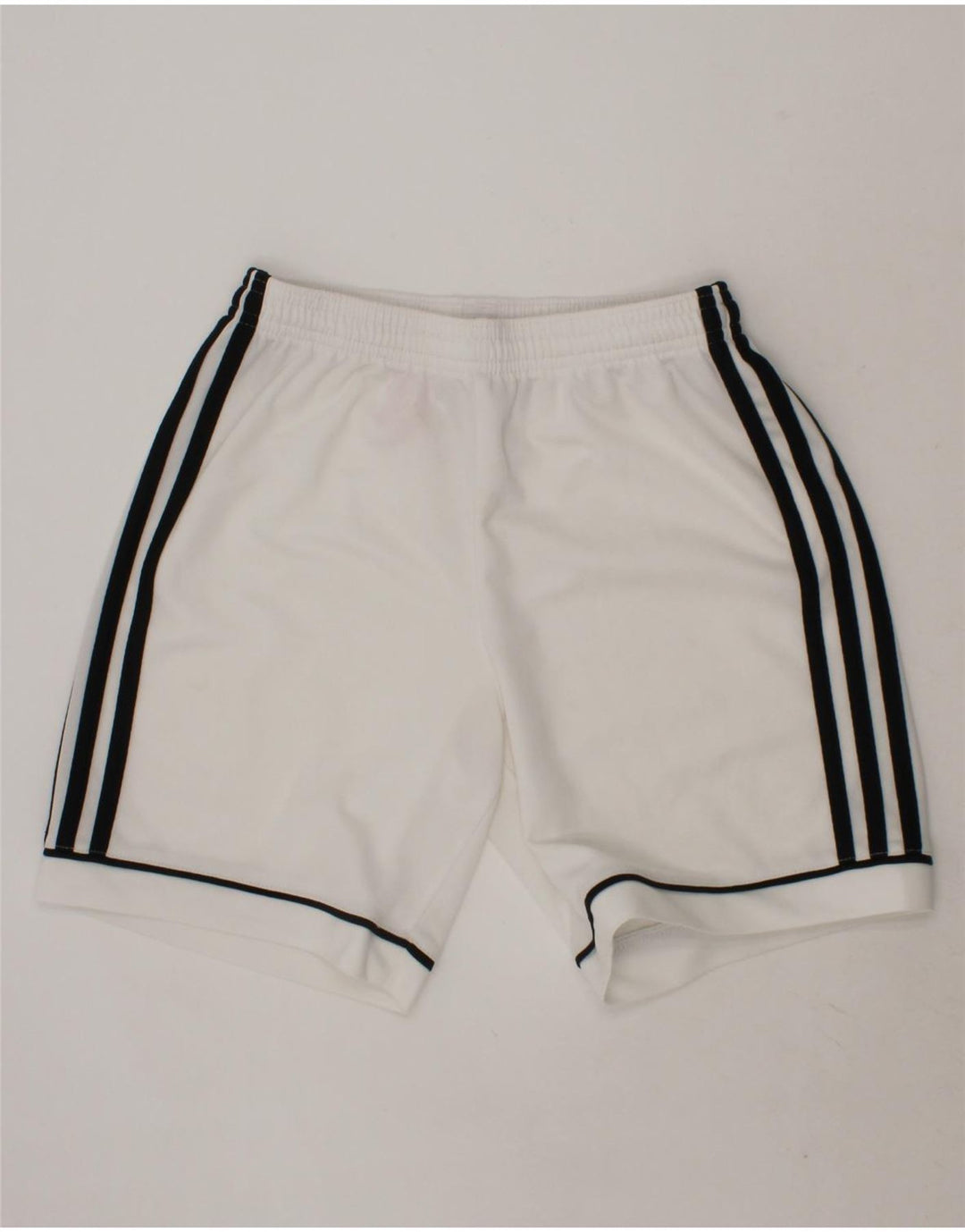 ADIDAS Boys Climalite Sport Shorts 11-12 Years  White Polyester Vintage Adidas and Second-Hand Adidas from Messina Hembry 