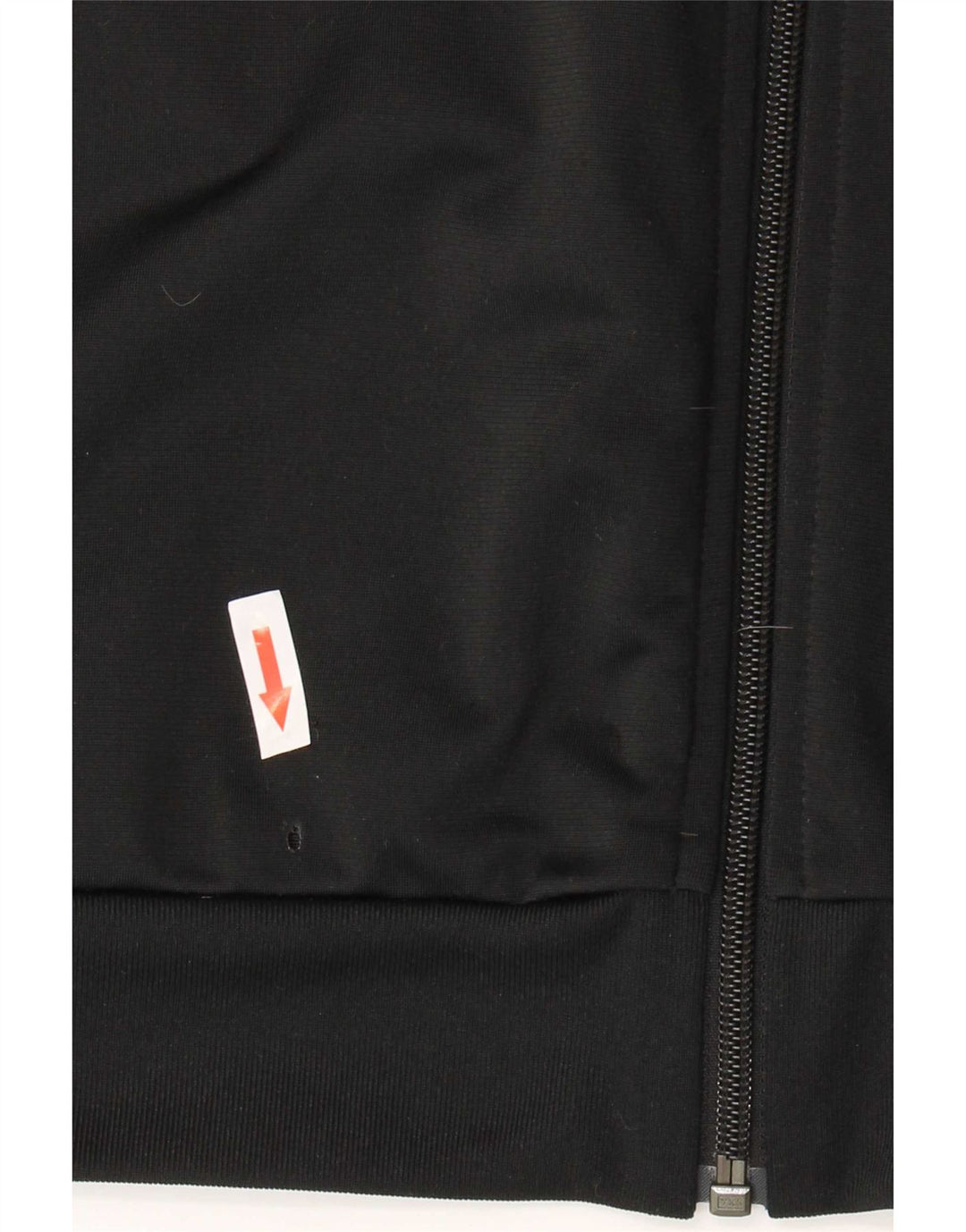 Adidas Mens Tracksuit Top Jacket Medium Black Polyester