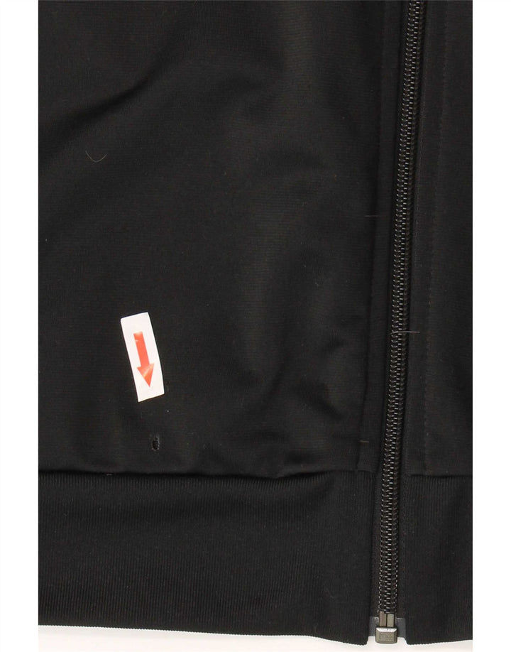 Adidas Mens Tracksuit Top Jacket Medium Black Polyester
