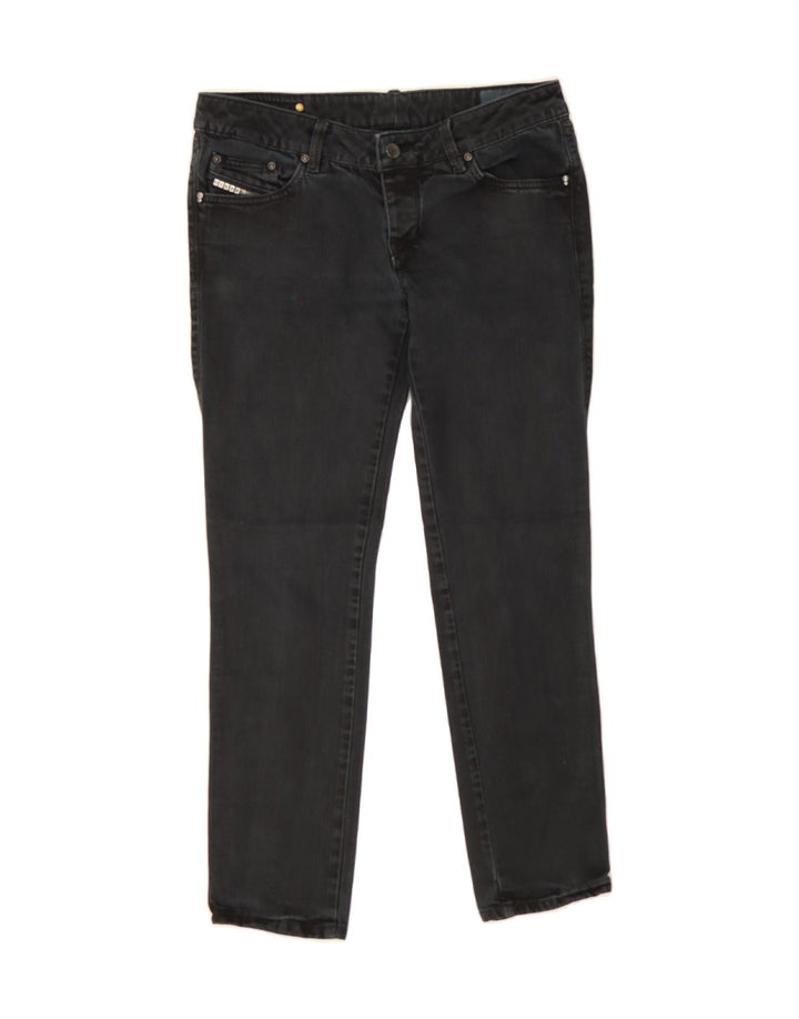 DIESEL Womens Slim Jeans W32 L28 Black Cotton Vintage Diesel and Second-Hand Diesel from Messina Hembry 