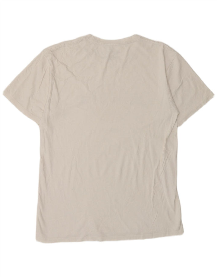 HARD ROCK CAFE Mens Venice Graphic T-Shirt Top Large White Cotton