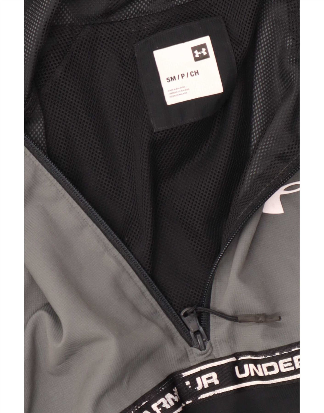Under Armour Mens Graphic Tracksuit Top Jacket UK 36 Small Black