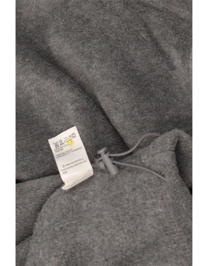 Marks & Spencer Mens Fleece Jacket UK 42 XL Grey Polyester