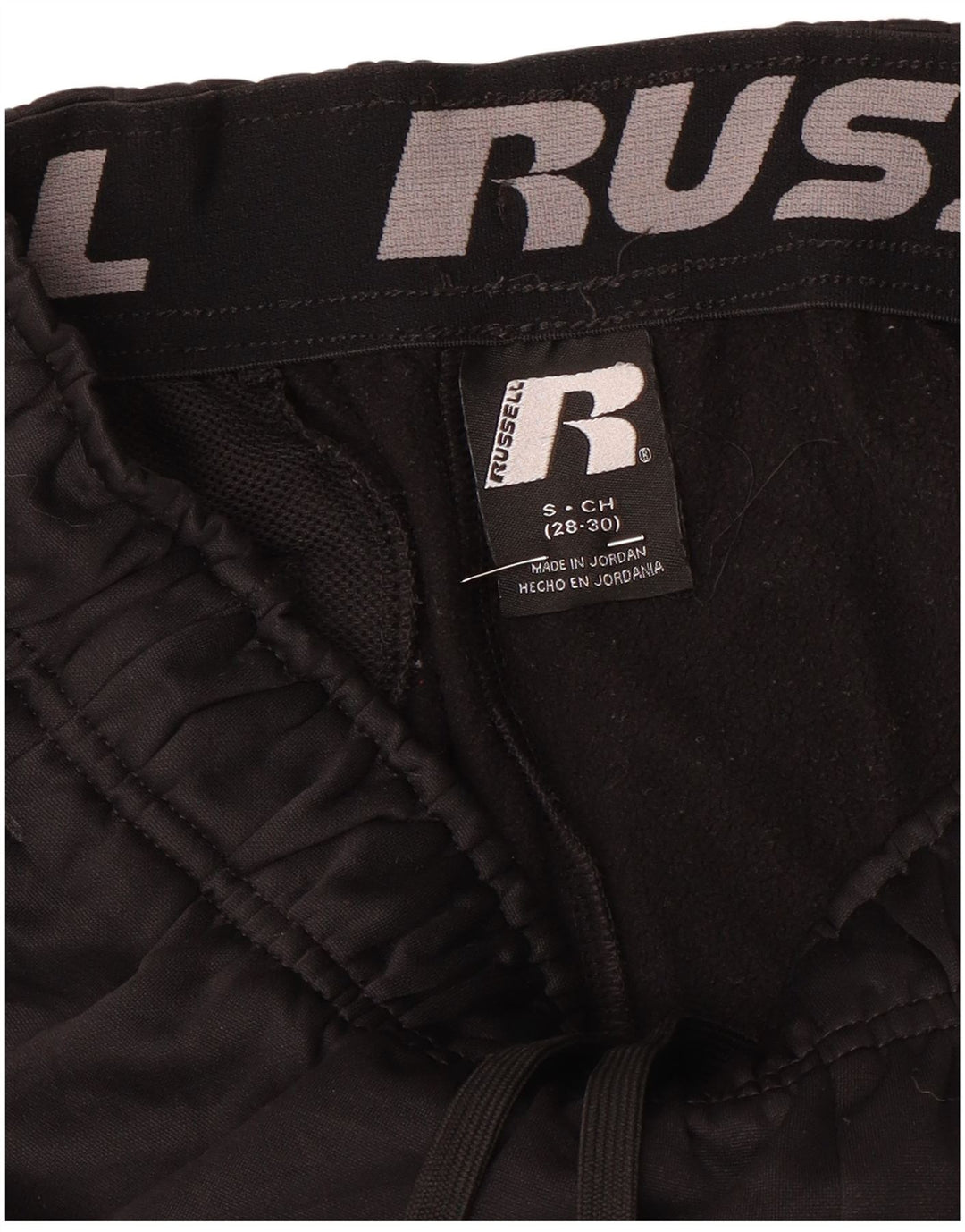 RUSSELL ATHLETIC Womens Dri-Power Tracksuit Trousers UK 10 Small  Black