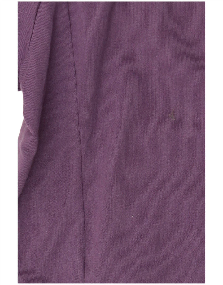 Lotto Womens Tracksuit Top Jacket 3XL Purple Cotton