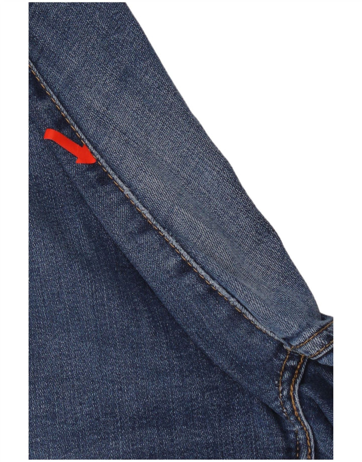 Levi's Womens 712 Slim Jeans W31 L32 Blue Cotton