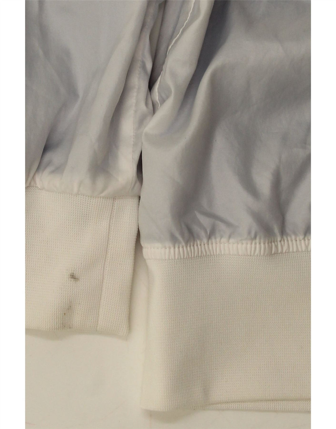 ADIDAS Mens Graphic Hooded Tracksuit Top Jacket  Small White Colourblock