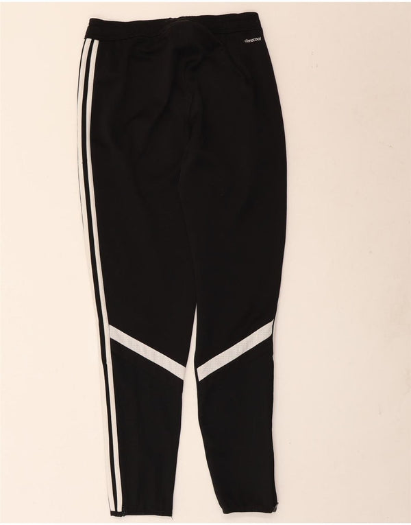 Adidas Mens Climacool Tracksuit Trousers Small Black Colourblock Polyester